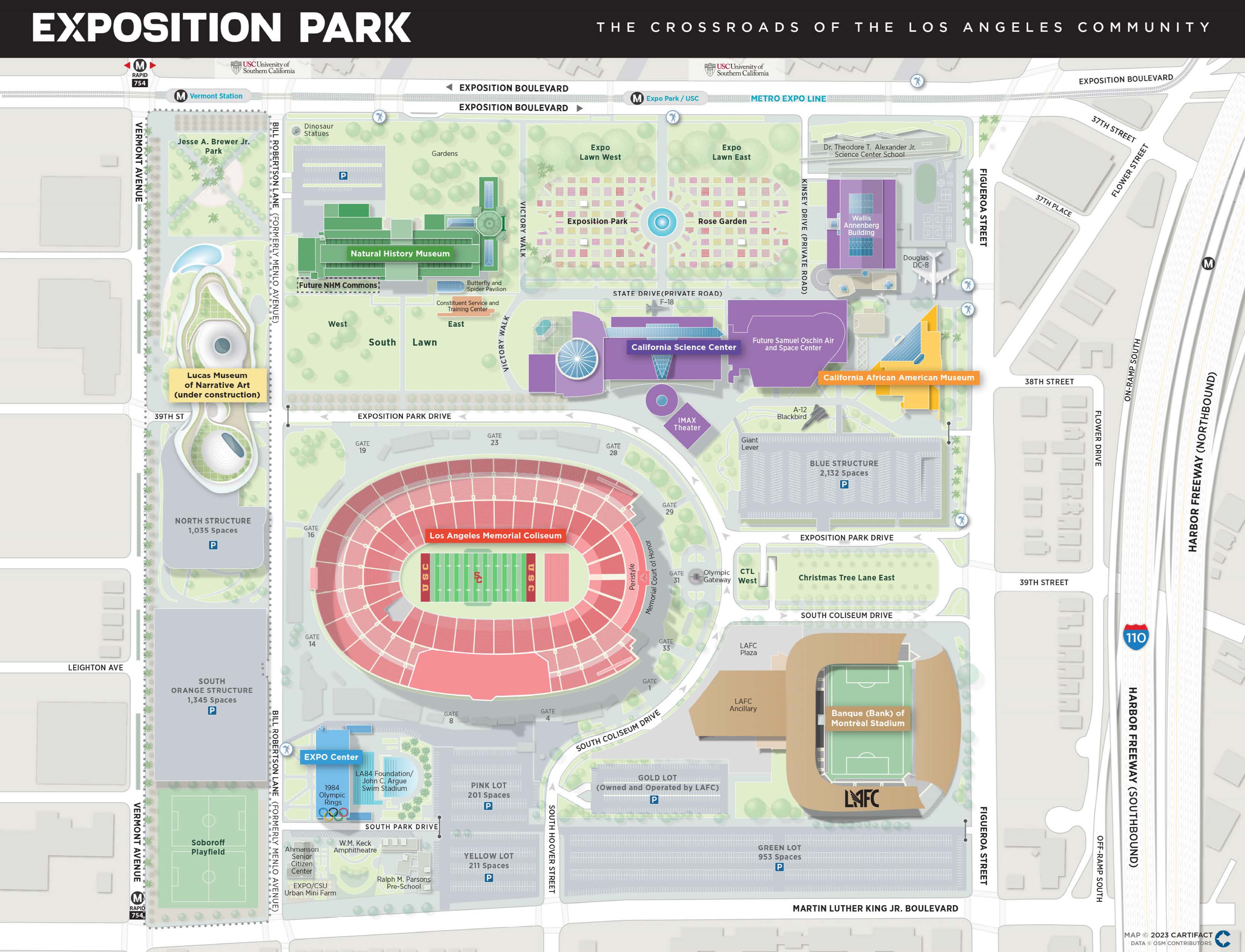 Directions for California Science Center